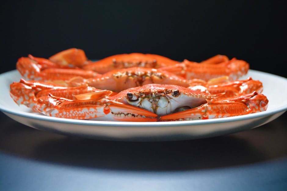 un crabe